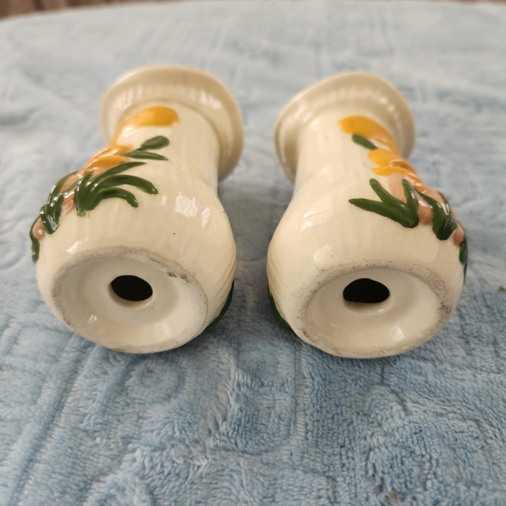 Vintage Mushroom salt and pepper shakers